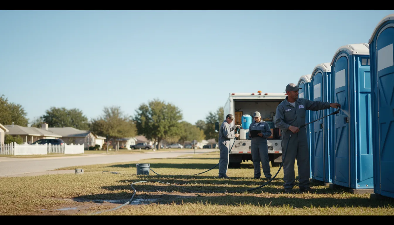 Long-Term Portable Toilet Rental in Wellsburg, IA near me